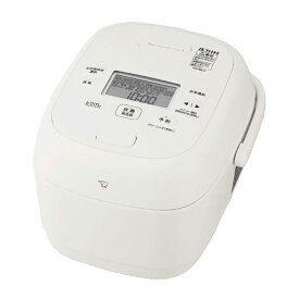 【スーパーSALE限定ポイント2倍】象印 ZOJIRUSHI 圧力IH炊飯ジャー 極め炊き 5.5合炊き ホワイト NW-BB10-WA〈NWBB10-WA〉