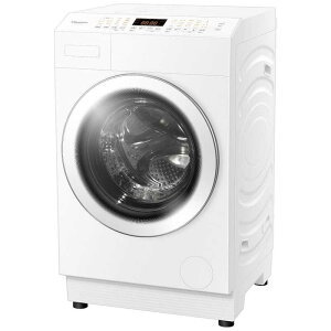 �n�C�Z���X Hisence �h���������󊣑��@ ����12.0kg ����6.0kg �q�[�g�|���v���� �z���C�g HWF-D120XL-W(��^)�qHWFD120XL-W�r