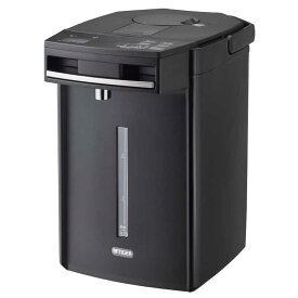 タイガー TIGER 電気ポット 蒸気レスVE電気まほうびん 3.0L アーバンブラック PIM-H300KE〈PIMH300KE〉