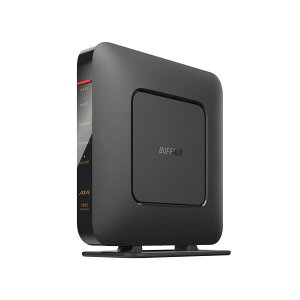 �y2/15����|�C���g2�{�z�o�b�t�@���[ BUFFALO ����LAN���[�^�[ Wi-Fi 6 1201+573Mbps �u���b�N WSR-1800AX4P-BK