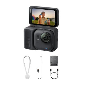 INSTA360 �C���X�^ �C���X�^�T�����N�}�� Insta360 GO Ultra �X�^���_�[�h�o���h�� �~�b�h�i�C�g�u���b�N CINSABEA-GOULTRA02