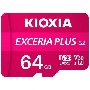 KIOXIA �L�I�N�V�A microSDXC�J�[�h �mClass10 /64GB�n �s���N KMUH-B064G