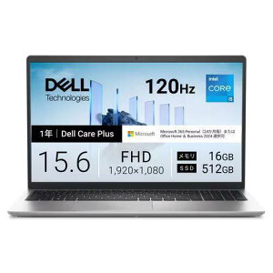 �f�� DELL �m�[�gPC Dell 15 [15.6�^ | �t��HD | Core i5 | 16GB | 512GB | Windows 11 | Office H&B | �v���`�i�V���o�[] ND55-GNM3S