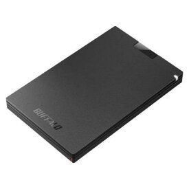 バッファロー BUFFALO ポータブルSSD 耐振動・耐衝撃 USB3.2(Gen1)対応 1.0TB ブラック SSD-PG1.0U3-BC〈SSDPG10U3-BC〉