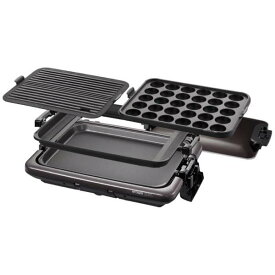 【11/10限定ポイント2倍】タイガー TIGER ホットプレート ブラウン プレート3枚 CRV-G301T 〈CRVG301-T〉