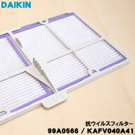 【在庫あり！】【純正品・新品】ダイキンエアコン用の抗ウイルスフィルター★1枚【DAIKIN 99A0566/ KAFV0…