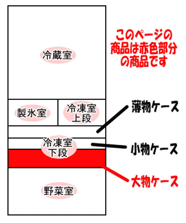 楽天市場】【在庫あり！】【純正品・新品】日立冷蔵庫用の冷凍室下段の 
