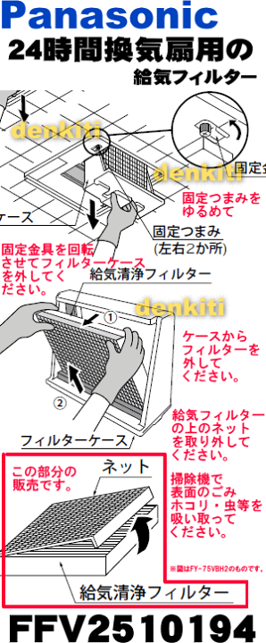 楽天市場】【純正品・新品】パナソニック24時間換気システム熱