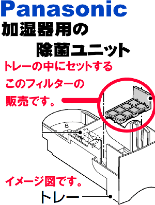 楽天市場】【在庫あり！】【純正品・新品】パナソニック加湿器用の除菌
