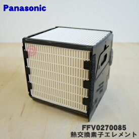【純正品・新品】パナソニック24時間フィルター（熱交換形）・Q-hiファン（キューハイファン）用の熱交換素子エレメント★1セット（白と黒のフィルターも1枚ずつセットされています。）【Panasonic FFV0270085】【5】【F】