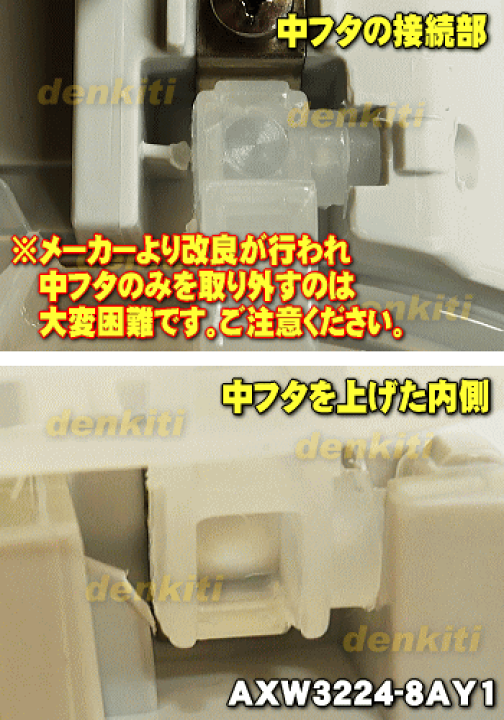 楽天市場】【純正品・新品】パナソニック洗濯機用の脱水槽カバー☆1個【Panasonic AXW3224-8AY1】※中フタ付きです。【9】【A】 : でん吉 楽天市場】【純正品・新品】パナソニック洗濯機用の脱水槽カバー☆1個【Panasonic AXW3224-8AY1】※中フタ付きです。【9】【A】 : でん吉