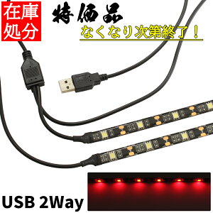 USB LEDe[vCg h 50cm 2^Cv ԐF ʔ ԐڏƖ CeA