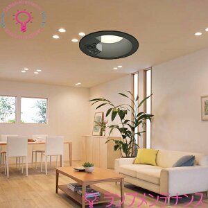 �y�}���\������P2�{�z�I�[�f���b�N LED ��̌^ �_�E�����C�g Ra94 �����F�Ɩ� ���M��60W���� ��100 �l���Z���T�[ON-OFF�^ ���񒲌��y�v�H���z�y2026-06�z�u���b�NOD261744R�E�d���FOD261945R�E�����FOD26174