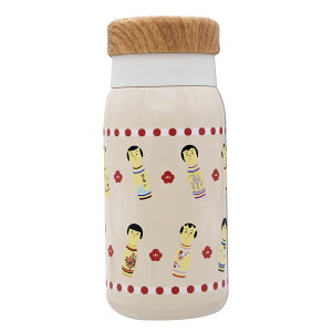 オルゴ KOKESHI Bottle こけし ボトル 280ml [日本のお土産 伝統 ステンレスボトル ステンレス魔法瓶 インバウンド マグボトル 水筒 オリジナルデザイン 保温 保冷 真空二重 サーモボトル フラスク
