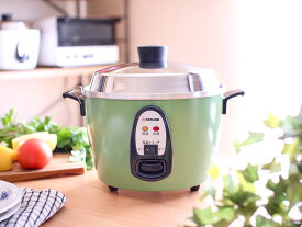 【大同電鍋楽天公式販売店】大同電鍋 6合 Mサイズ 外鍋ステンレス製 緑色 炊飯 蒸し料理 煮込み スープ 温め直し レトロ おしゃれ フッ素加工なし TATUNG
