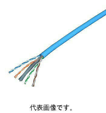 楽天市場 日本製線 Cat6 Lanケーブル Nsgdt6 0 5mm 4p Sb 薄青 水色 空色 300m巻 電材bluewood