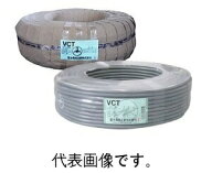 富士電線 VCT3.5SQ×4心 ビニルキャプタイヤコード VCT 灰色 切売 1mより インボイス対応・領収書発行可