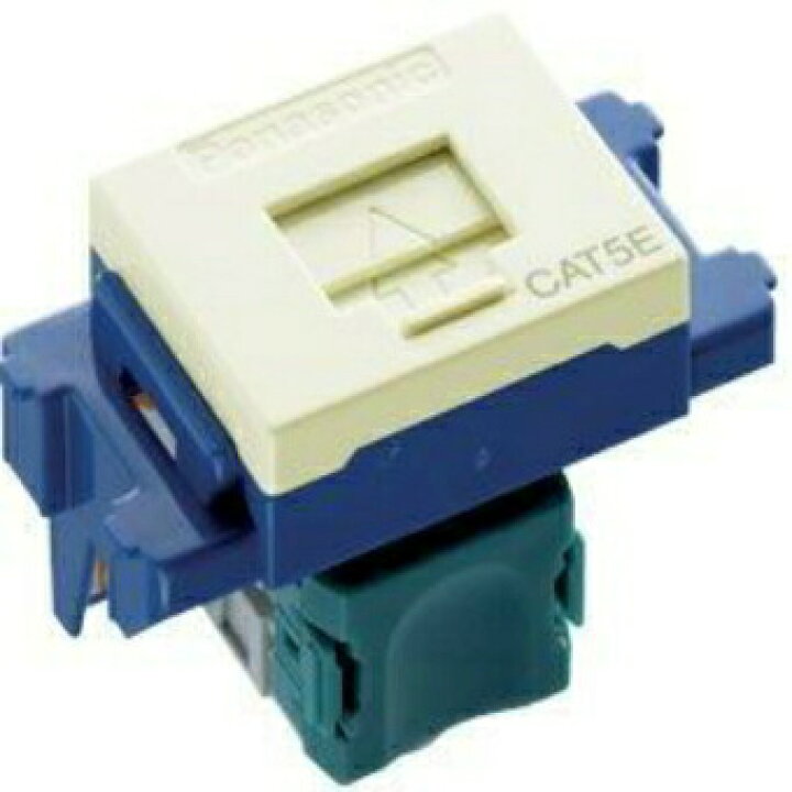 楽天市場】パナソニック NR3160 CAT5E情報モジュラジャック 埋込型 色 