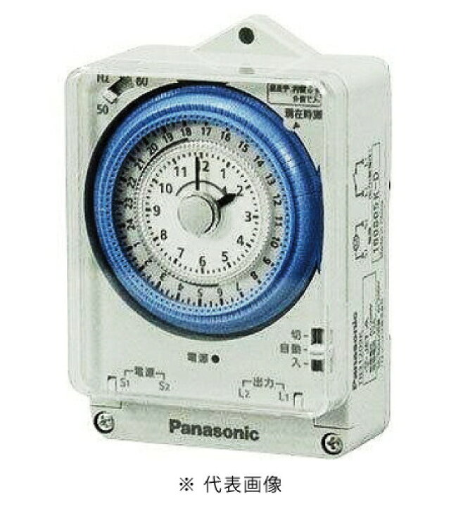 パナソニック TB311K 24時間式タイムスイッチ ボックス型 交流モータ式 AC100V用 A接点(同一回路) 木材・建築資材・設備