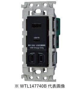 pi\jbN WTL147740B [dpUSBRZg2|[g 18W USB Type-AEType-C tRZgt ubN