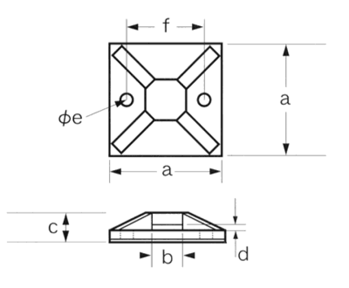 楽天市場】芝軽粗材 CK-30 コンベックスベース 固定器具 100個入り
