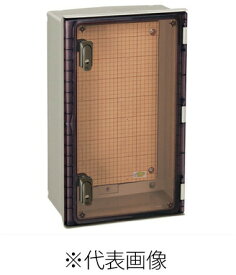 日東工業 PL10-45CA PL形プラボックス 透明扉 木製基板タイプ 寸法mm ヨコ400タテ500フカサ100