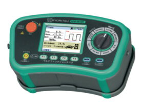 共立電気 KEW6514BT マルチファンクションテスタ 絶縁抵抗測定/接地抵抗測定/電圧・周波数/抵抗・導通/漏電遮断器試験/検相/ SPD動作電圧確認/活線Eチェック/手回しモータ検相