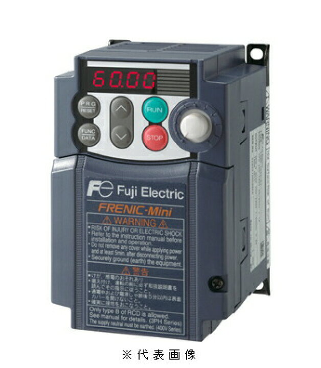 楽天市場】富士電機 FRN0.75C2S-2J コンパクト形インバータ FRENIC  