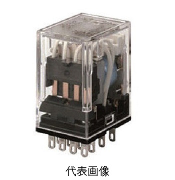 オムロン MY4N-CR AC100 110V ミニパワーリレー CR回路内蔵形（４極）