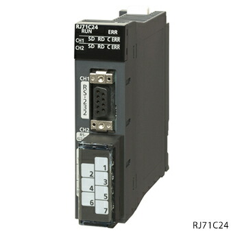 三菱電機 RJ71C24 MELSEC iQ-Rシリーズ シリアルコミュニケーションユニット RS-232:1ch RS-422/485:1ch  伝送速度:2ch合計max230.4kbps | 電材BlueWood