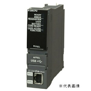 �O�H�d�@ R04CPU MELSEC iQ-R�V���[�Y �V�[�P���TCPU���j�b�g �v���O�����e��:40K�X�e�b�v ��{���ߏ�������(LD X0):0.98ns �C���{�C�X�Ή��E�̎������s��