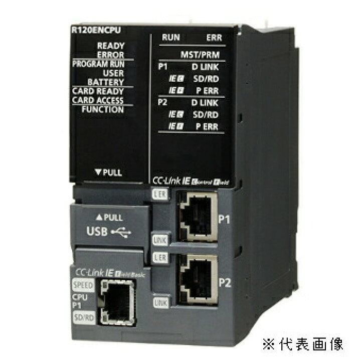 楽天市場】三菱電機 R08ENCPU MELSEC iQ-Rシリーズ CC-Link IE内蔵 