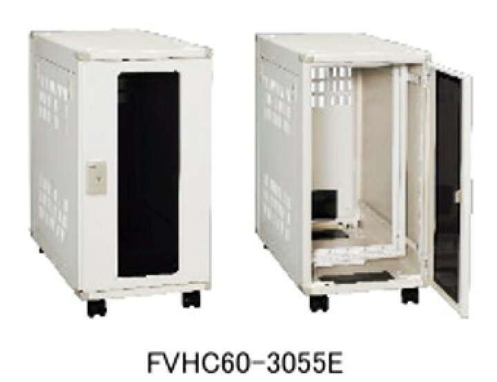 楽天市場】日東工業 FVHC60-2055E 小型システムラック HUB 収納 