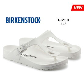 ビルケンシュトック ギゼ EVA サンダル メンズ レディース ホワイト 軽量 撥水 水洗い カジュアル BIRKENSTOCK GIZEH EVA WHITE 0128221