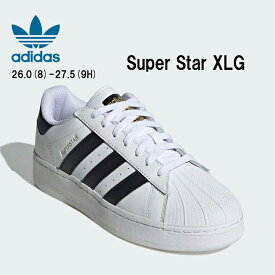 アディダスオリジナルス スーパースター XLG レザー スニーカー メンズ レディース ホワイト/ブラック adidas Originals SUPERSTAR XLG IF9995
