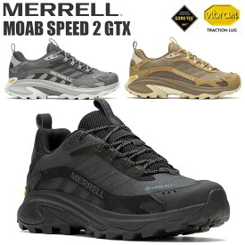 【マラソン特別プライス～17(水)09:59まで】MERRELL メレル モアブ スピード2 GTX ゴアテックス メンズ スニーカー シューズ ハイキング トレイルランニング ビブラム 靴 透湿 防水 MOAB SPEED 2 GORE-TEX