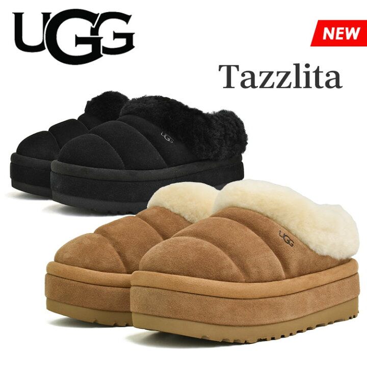 楽天市場】UGG アグ タズリータ レディース スリッポン 厚底 ムートン 