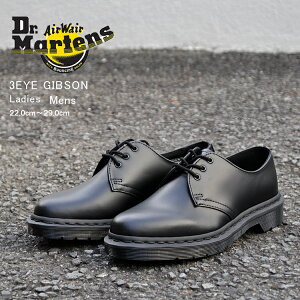 hN^[}[` 3z[ V[Y Y fB[X 1461 m ubN X[X Dr.Martens 3EYE SHOES MONO BLACK SMOOTH 14345001