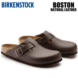 y}\`11()1:59܂ŁzrPVgbN {Xg i`U[ T_ Y fB[X _[NuE BIRKENSTOCK BOSTON NATURAL LEATHER DARK BROWN 0060101/0060103