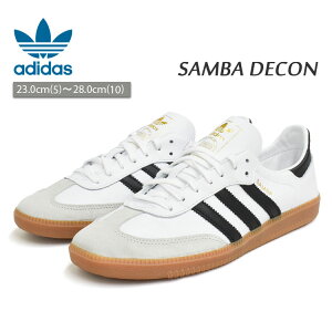 AfB_X IWiX To fR Y fB[X Xj[J[ zCg adidas SAMBA DECON WHITE/BLACK IF0642