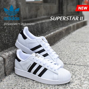 adidas AfB_X X[p[X^[ 2 Y fB[X Xj[J[ zCg/ubN SUPERSTAR II WHITE/BLACK IH8659