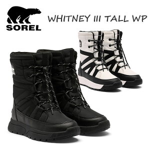 SOREL \ EBbgj[ 3 g[ EH[^[v[t fB[X u[c EB^[V[Y Xm[V[Y ubN zCg   WHITNEY III TALL WP NL5284