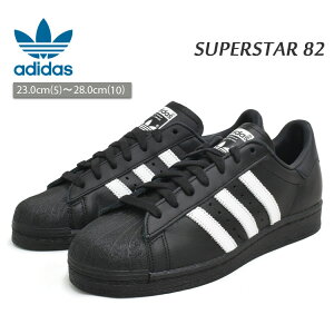 �A�f�B�_�X �X�[�p�[�X�^�[ 82 �����Y ���f�B�[�X �X�j�[�J�[ ���[�J�b�g �u���b�N adidas SUPERSTAR 82 BLACK/WHITE JI2026