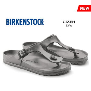 rPVgbN M[ EVA T_ Y fB[X O[ ^bN AXWbg y   JWA BIRKENSTOCK GIZEH EVA METALLIC ANTHRACITE 1001505