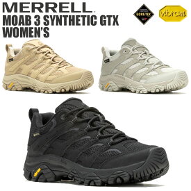 MERRELL メレル モアブ3 シンセティック GTX ゴアテックス レディース スニーカー シューズ ハイキング アウトドア ローカット 靴 透湿 防水 MOAB 3 SYNTHETIC GORE-TEX