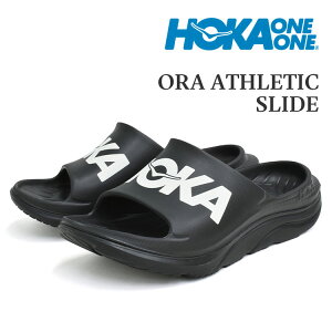 HOKA zJ I AX`bN XCh Y fB[X T_ V[T_ Jo[T_ ubN  ORA ATHLETIC SLIDE BLACK/WHITE 1155154