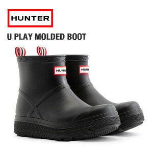 HUNTER �n���^�[ �v���C ���[���f�b�g �u�[�c ���f�B�[�X �����Y ���C���u�[�c �u���b�N U PLAY MOLDED BOOT UFS7105PVC