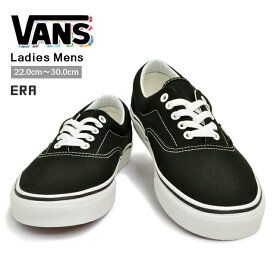 【半期に一度の決算SALE～3/31(日)まで】 VANS バンズ エラ スニーカー メンズ レディース ブラック/ホワイト ERA VN000EWZBLK