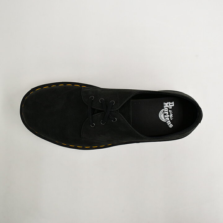 楽天市場】Dr.Martens ドクターマーチン 1461 BLACK MILLED NUBUCK WP 