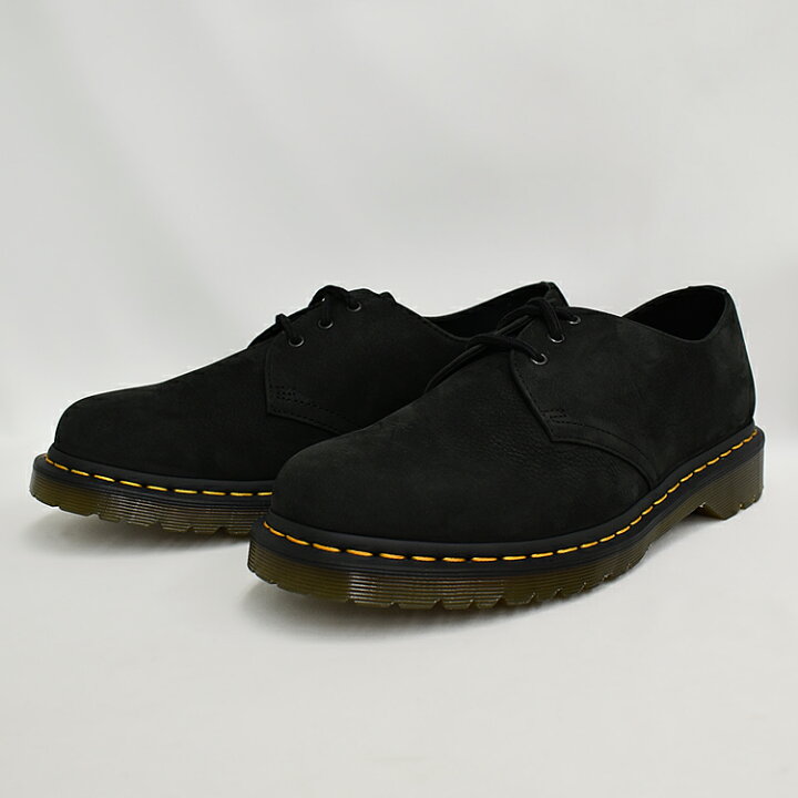 楽天市場】Dr.Martens ドクターマーチン 1461 BLACK MILLED NUBUCK WP 